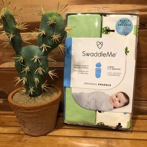 NWT SwaddleMe original Swaddle 2-pack. Large 4-6mo
